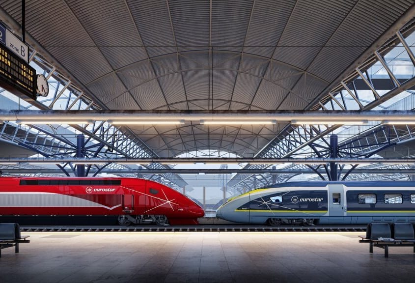 Met de trein naar Disneyland Parijs